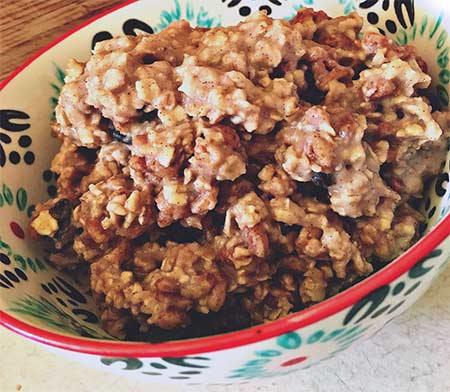 recette de riz croustillants a la proteine et avoine